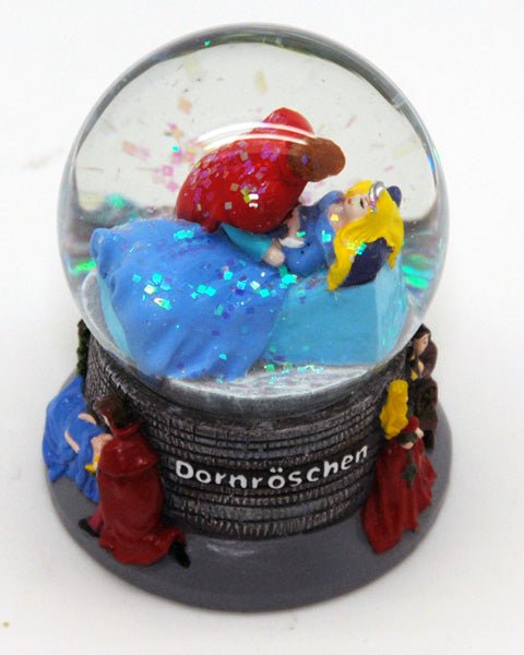 Märchen Schneekugel Dornröschen - Schneekugelhaus