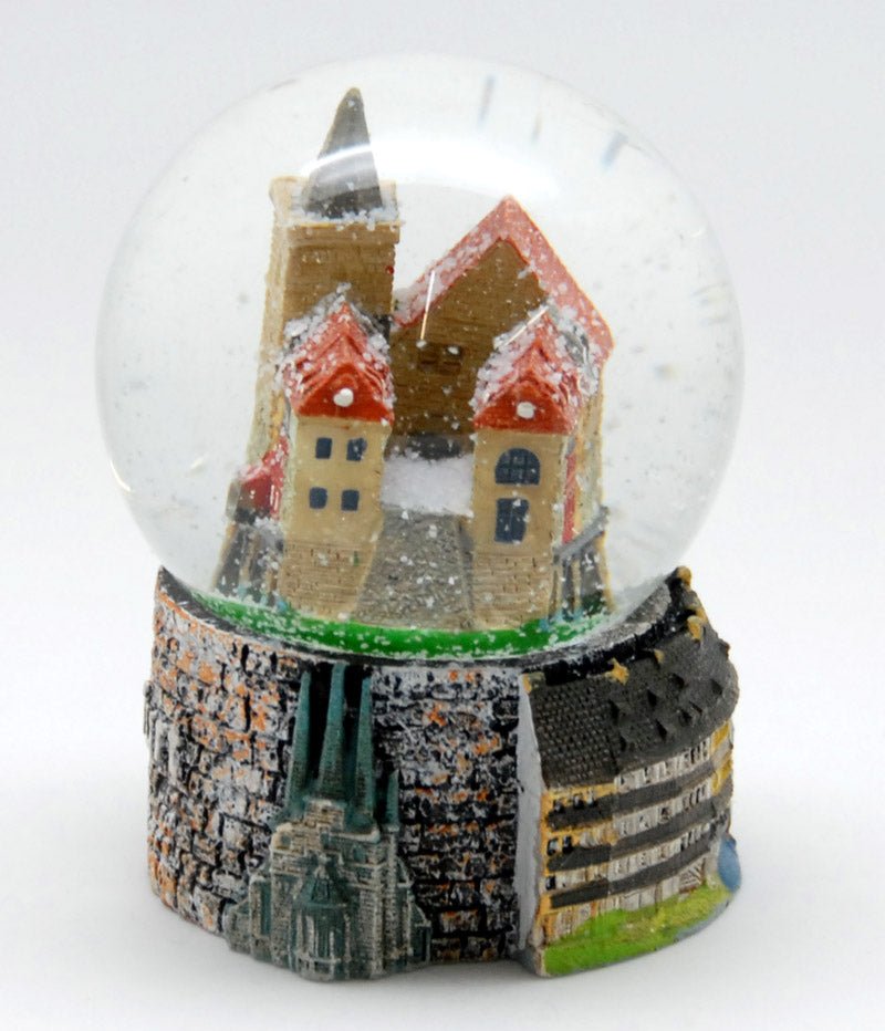Souvenir Schneekugel Erfurt Krämerbrücke - Schneekugelhaus
