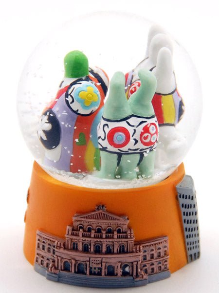 Souvenirschneekugel Hannover Nanas - Schneekugelhaus