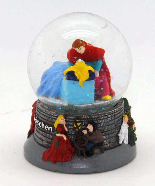 Märchen Schneekugel Dornröschen - Schneekugelhaus