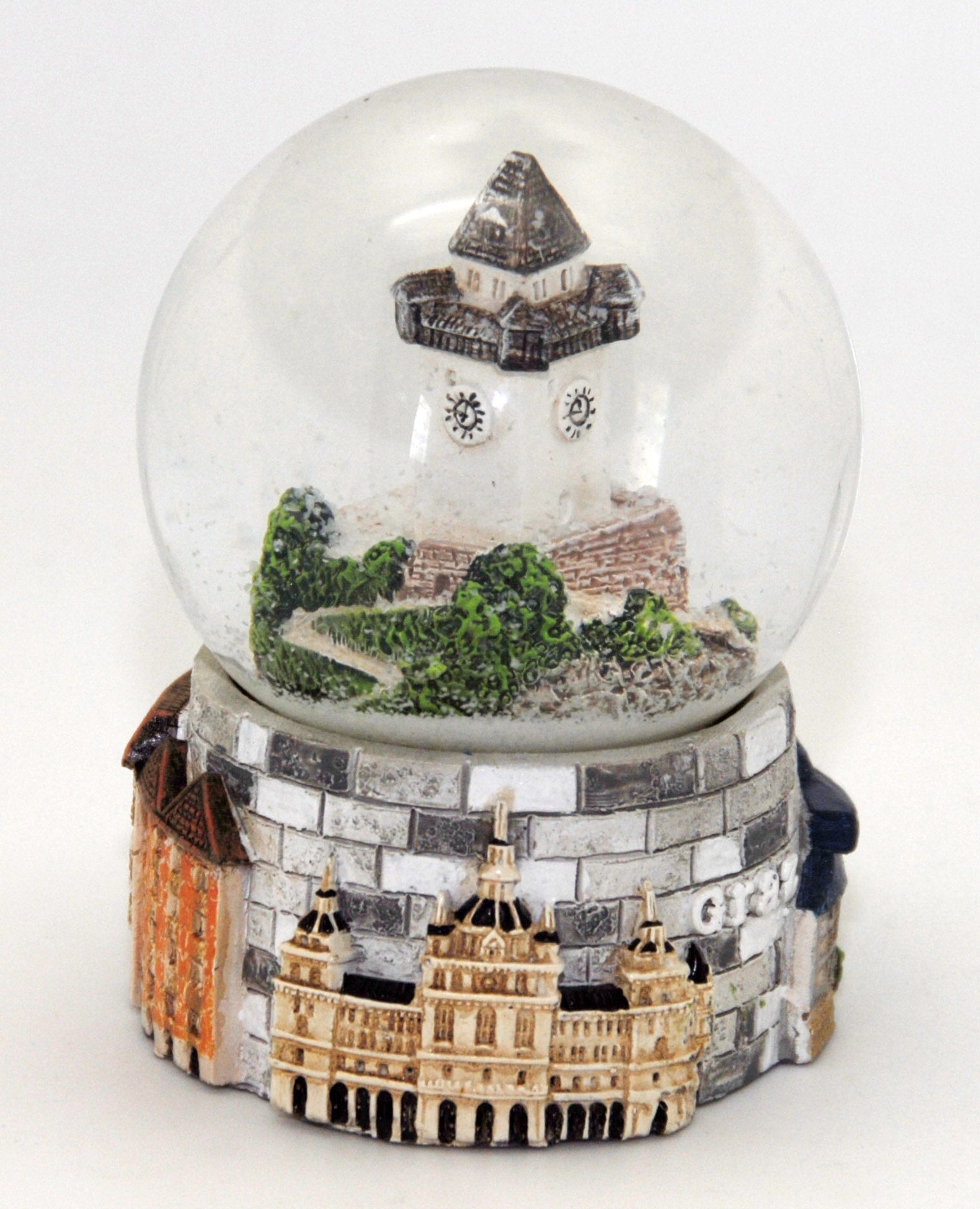 Souvenir Schneekugel Graz Österreich Uhrturm - Schneekugelhaus